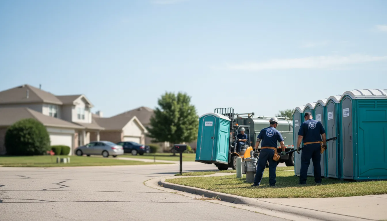 Porta Potty Rental in Longwood, NC near me